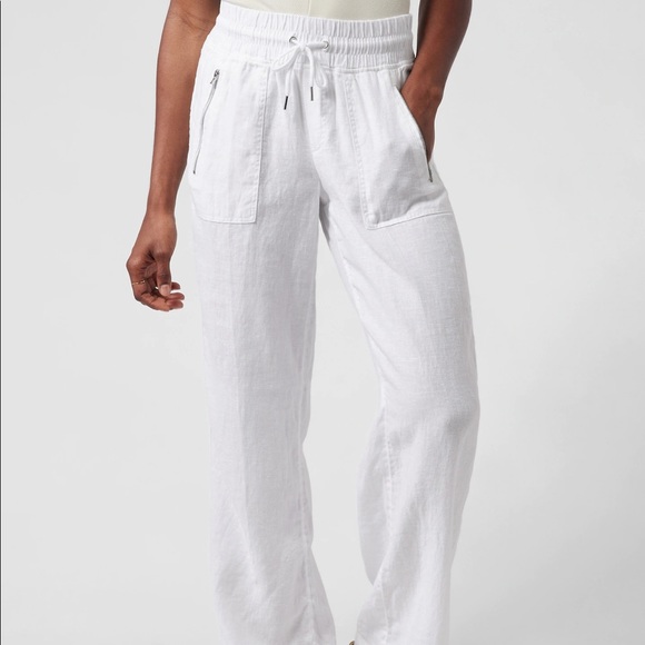 Cynthia Rowley Pants - 100% Linen Casual Pants w/pockets